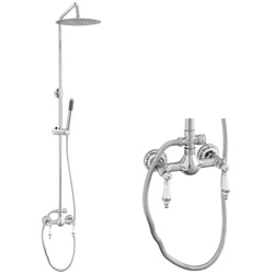 SPRCHOVÁ SOUPRAVA NÁSTĚNNÁ RETRO PALOMA S-1198 CHROM