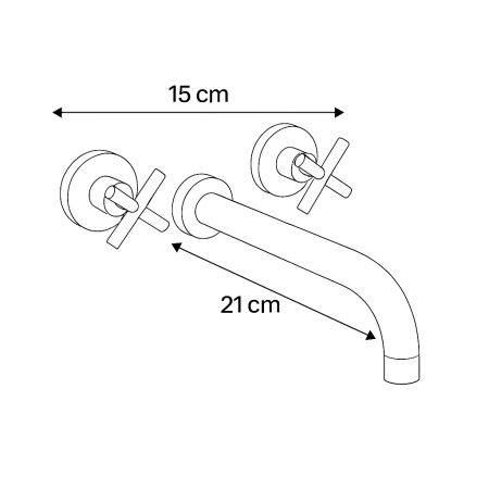 UMYVADLOVÁ BATERIE VERANNI PODOMÍTKOVÁ SEM-1092G ZLATÁ SMARTBOX