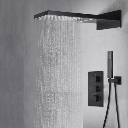 SPRCHOVÁ SADA ENZO PODOMÍTKOVÁ S-1159B ČERNÁ