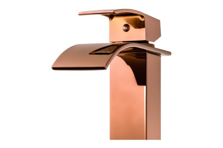 UMYVADLOVÁ BATERIE CASCADE SEM-1001G RŮŽOVÉ ZLATO