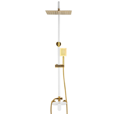 SPRCHOVÁ SOUPRAVA MARTINA NÁSTĚNNÁ S-1190WG BÍLÁ/ZLATÁ