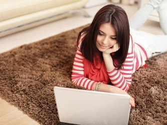 Koberec Shaggy 160 x 230 hnědý