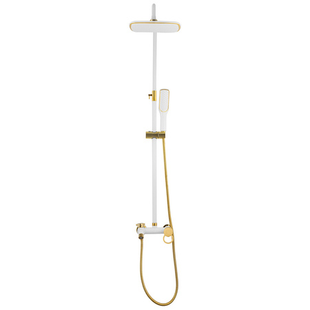 SPRCHOVÁ SOUPRAVA SENTINI NÁSTĚNNÁ S-1191WG BÍLÁ/ZLATÁ