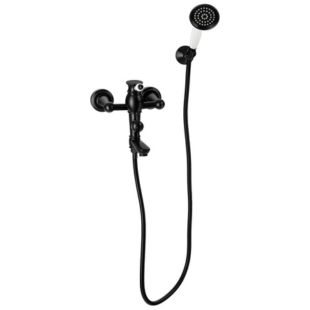 VERONA NÁSTĚNNÁ VANOVÁ BATERIE RETRO S-1185B ČERNÁ