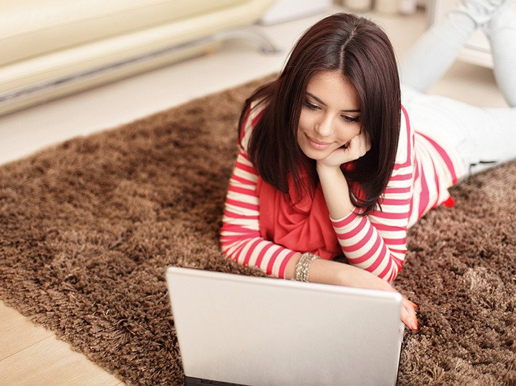 Koberec Shaggy 160 x 230 hnědý