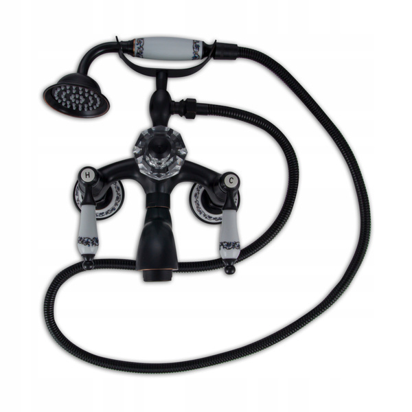 VANOVÁ BATERIE PALOMA NÁSTĚNNÁ RETRO S-1126 ČERNÁ