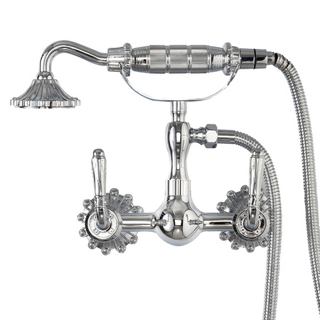 Nástěnná retro sprchová baterie Isabella S-1183 chrom