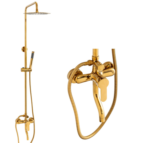 SPRCHOVÁ SOUPRAVA NÁSTĚNNÁ VALERIA S-1200G ZLATÁ