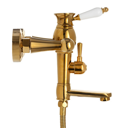 VERONA NÁSTĚNNÁ VANA BATERIE RETRO S-1185G ZLATÁ