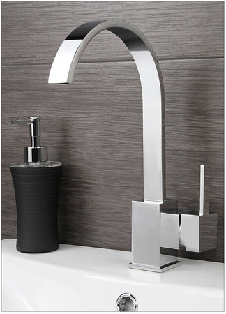 UMYVADLOVÁ BATERIE PURO VYSOKÁ OTOČNÁ S-1004 CHROM