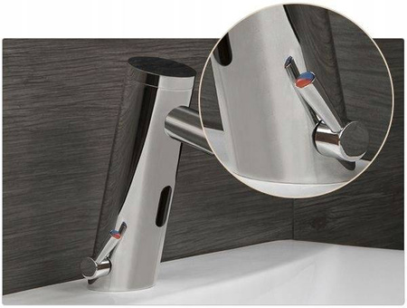 BEZDOTYKOVÁ UMYVADLOVÁ BATERIE SE SNÍMAČEM S-1016 CHROM