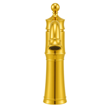 UMYVADLOVÁ BATERIE ADELITA STOJÍCÍ NÍZKÁ SEM-1089G RETRO ZLATÁ