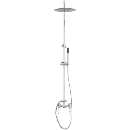 SPRCHOVÁ SOUPRAVA NÁSTĚNNÁ RETRO PALOMA S-1198 CHROM