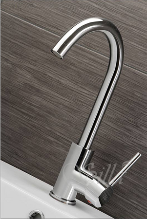 UMYVADLOVÁ BATERIE ROSA VYSOKÁ OTOČNÁ S-1003 CHROM