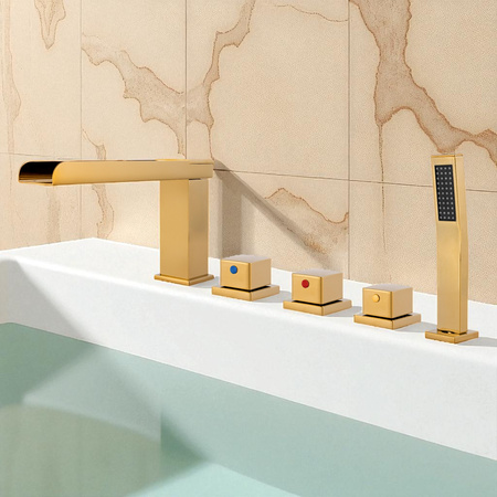 VANOVÁ BATERIE 5-OTVOROVÁ S-1213G ZLATÁ