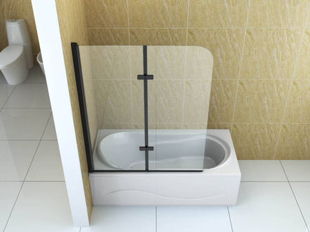 MARION SPRCHOVÁ ZÁSTĚNA 2-DÍLNÁ 80X140 POHYBLIVÁ ČERNÁ