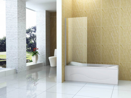 VANOVÁ ZÁSTĚNA ASTON 1-KŘÍDLOVÁ 50X150 FIX CHROM