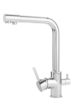 KUCHYŇSKÁ BATERIE DŘEZOVÁ TŘÍCESTNÁ CHROM S-2103