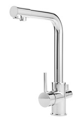 KUCHYŇSKÁ BATERIE DŘEZOVÁ TŘÍCESTNÁ CHROM S-2103