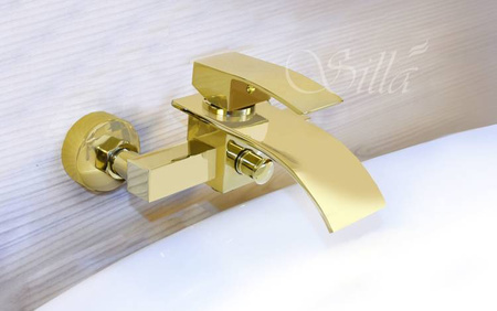 VANOVÁ BATERIE CASCADE NÁSTĚNNÁ S-1007G ZLATÁ