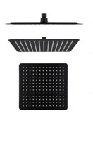 SPRCHOVÁ HLAVICE 30x30 CM S-166B ČERNÁ