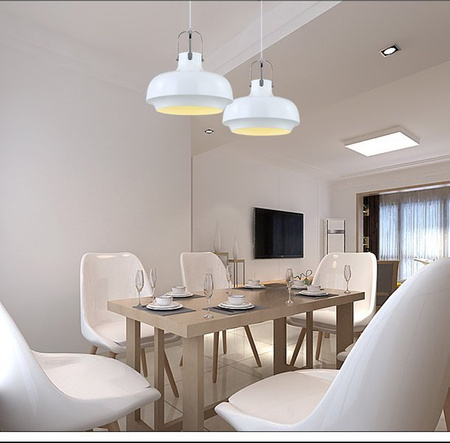 ZÁVĚSNÁ STROPNÍ LAMPA 21377B BÍLÁ