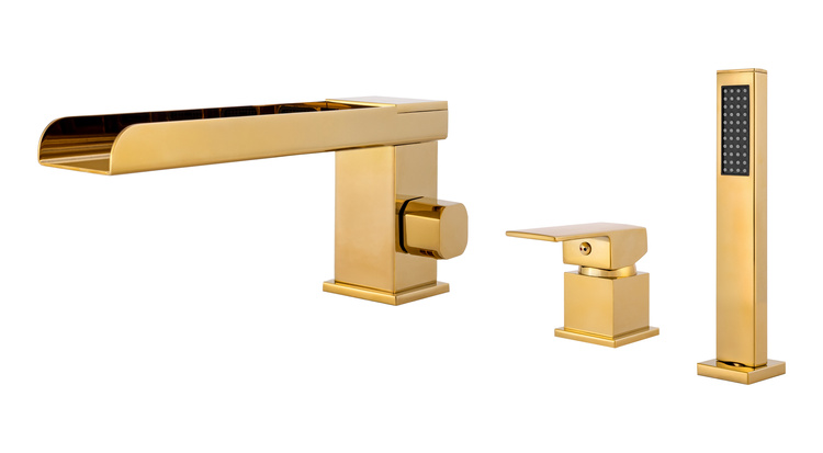 VANOVÁ BATERIE 3-OTVOROVÁ S-1218G ZLATÁ