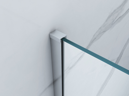 SPRCHOVÁ STĚNA WALK-IN 2-DÍLNÁ 120x50x200 TRANSPARENTNÍ CHROM