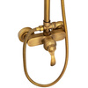 RETRO SPRCHOVÁ SADA LORENZA NÁSTĚNNÁ S-1189V STARÉ ZLATO