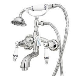 NÁSTĚNNÁ VANOVÁ BATERIE PALOMA RETRO S-1126 CHROM