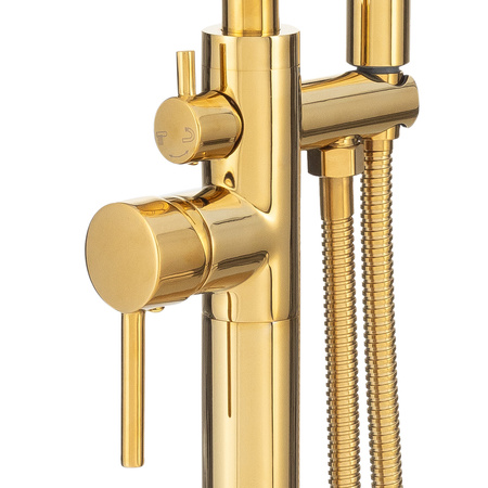 VOLNĚ STOJÍCÍ VANA BATERIE ROSA S-1069G ZLATÁ