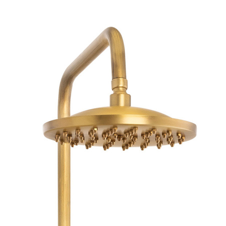 SPRCHOVÁ SOUPRAVA NÁSTĚNNÁ RETRO PALOMA S-1198V STARÉ ZLATO