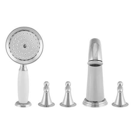 VANOVÁ BATERIE 5-OTVOROVÁ RETRO S-1214 CHRÓM