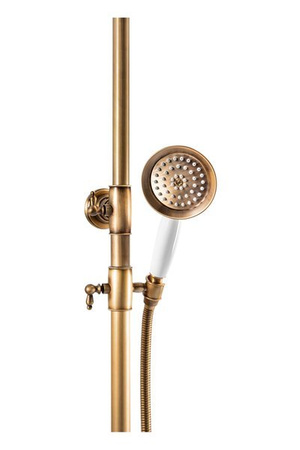 SPRCHOVÁ SOUPRAVA NÁSTĚNNÁ ADELITA RETRO S-1125 STARÉ ZLATO