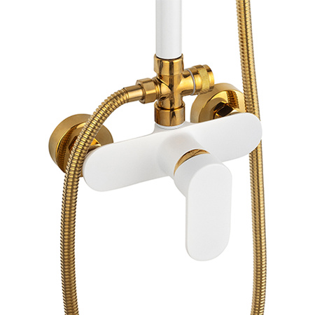 SPRCHOVÁ SOUPRAVA MARTINA NÁSTĚNNÁ S-1190WG BÍLÁ/ZLATÁ