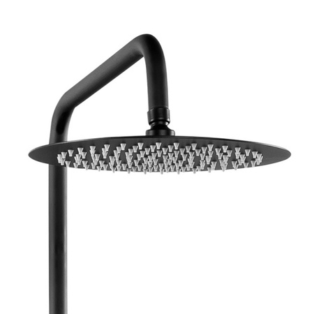 SPRCHOVÁ SOUPRAVA NÁSTĚNNÁ RETRO PALOMA S-1198B ČERNÁ