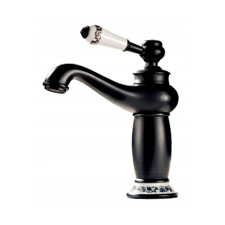 UMYVADLOVÁ BATERIE PALOMA STOJÍCÍ NÍZKÁ RETRO S-1107B ČERNÁ