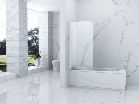 VANOVÁ ZÁSTĚNA MARION JEDNOKŘÍDLOVÁ 70x140 POHYBLIVÁ BÍLÁ