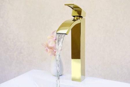 UMYVADLOVÁ BATERIE NEIRA VYSOKÁ S-1020HG ZLATÁ