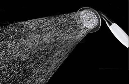 RETRO SPRCHOVÁ SADA CAMILLA NÁSTĚNNÁ S-1158B ČERNÁ