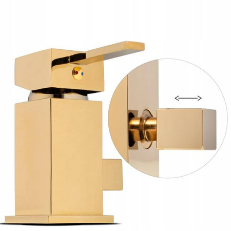 VANOVÁ BATERIE CUBO 3-OTVOROVÁ S-1032G ZLATÁ