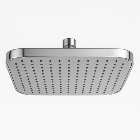 SPRCHOVÁ HLAVICE 26x23 CM S-167 CHROM