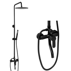 SPRCHOVÁ SOUPRAVA NÁSTĚNNÁ VALERIA S-1200B ČERNÁ