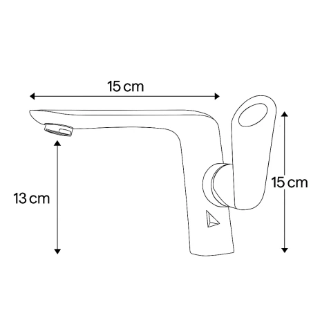 UMYVADLOVÁ BATERIE ELIZA STOJÍCÍ NÍZKÁ S-1143 CHROM