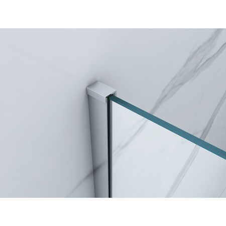 SPRCHOVÁ STĚNA WALK-IN 100x200 TRANSPARENTNÍ CHROM