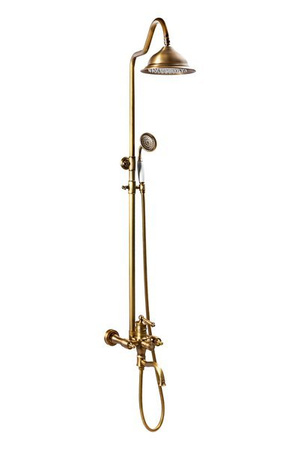 SPRCHOVÁ SOUPRAVA NÁSTĚNNÁ ADELITA RETRO S-1125 STARÉ ZLATO